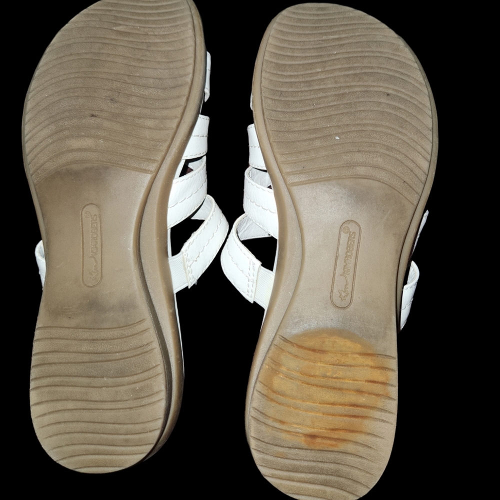 Kim Roger's Marma white sandals size 7M - Picture 6 of 6